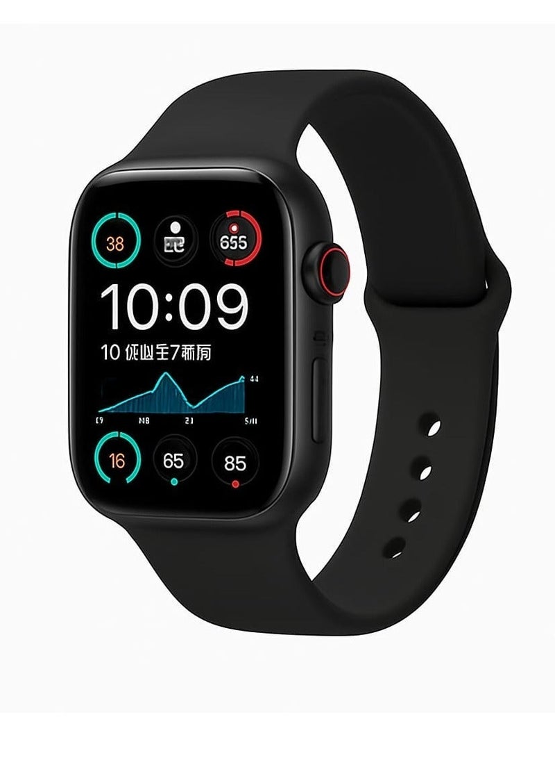 Sports Watch With Health Fitness Tracker  Series9 Size 45 mm- Black - Image 2